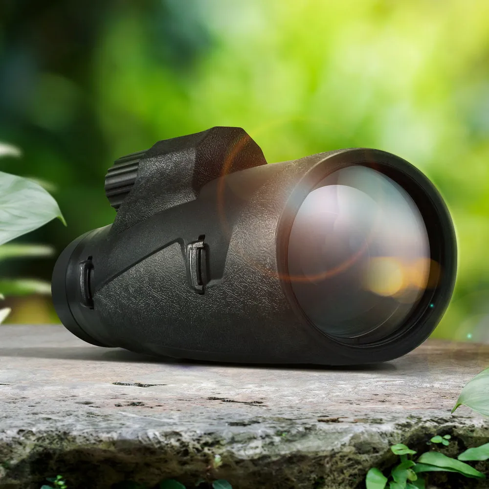 12x50mm HD Zoom Optical Monocular Telescope | Portable for Camping & Live Concerts