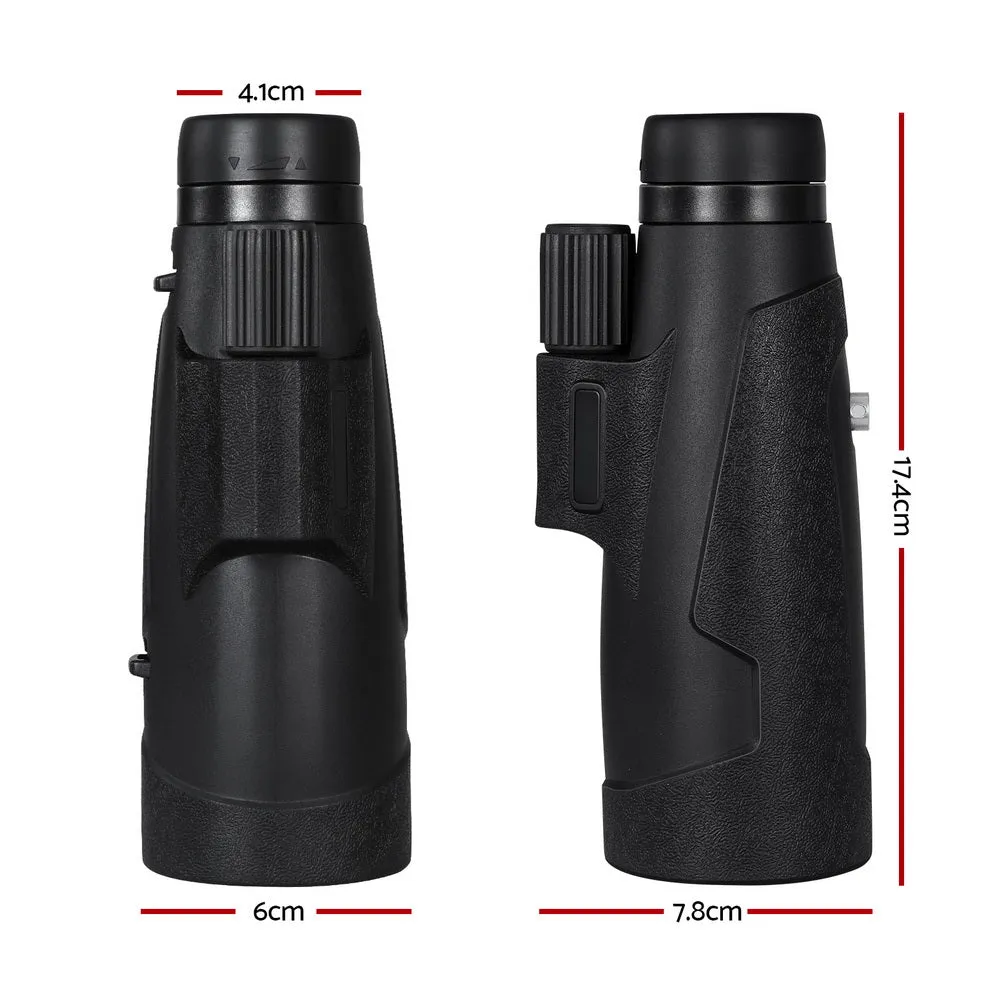 12x50mm HD Zoom Optical Monocular Telescope | Portable for Camping & Live Concerts