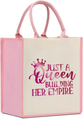 Boss Lady Gifts for Women Boss Day Christmas Birthday Gifts for Bosses Leadership Reusable Tote Bag Beach Grocery Bags