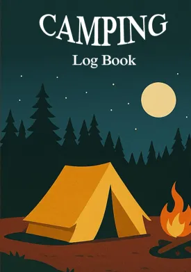 Camping Log Book: For Recording your Outdoor Adventures, Activities and Fun Memories. Hardcover  June 8, 2025