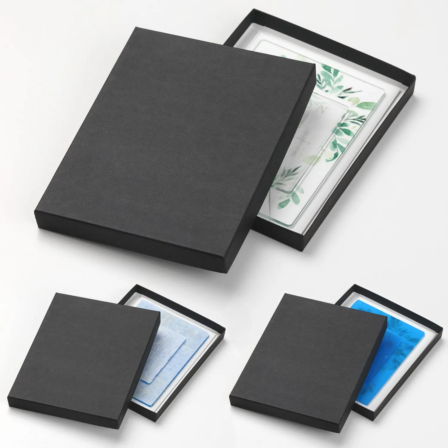 Classic Black Mailing Box for Wedding or Special Events (Pack of 10)