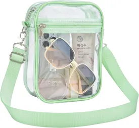 Clear Bag for Stadium Events Small Mini Clear Purse Bag for Stadium Concerts Sports Events Festivals