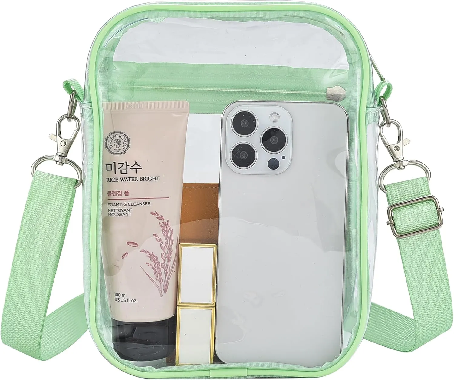 Clear Bag for Stadium Events Small Mini Clear Purse Bag for Stadium Concerts Sports Events Festivals