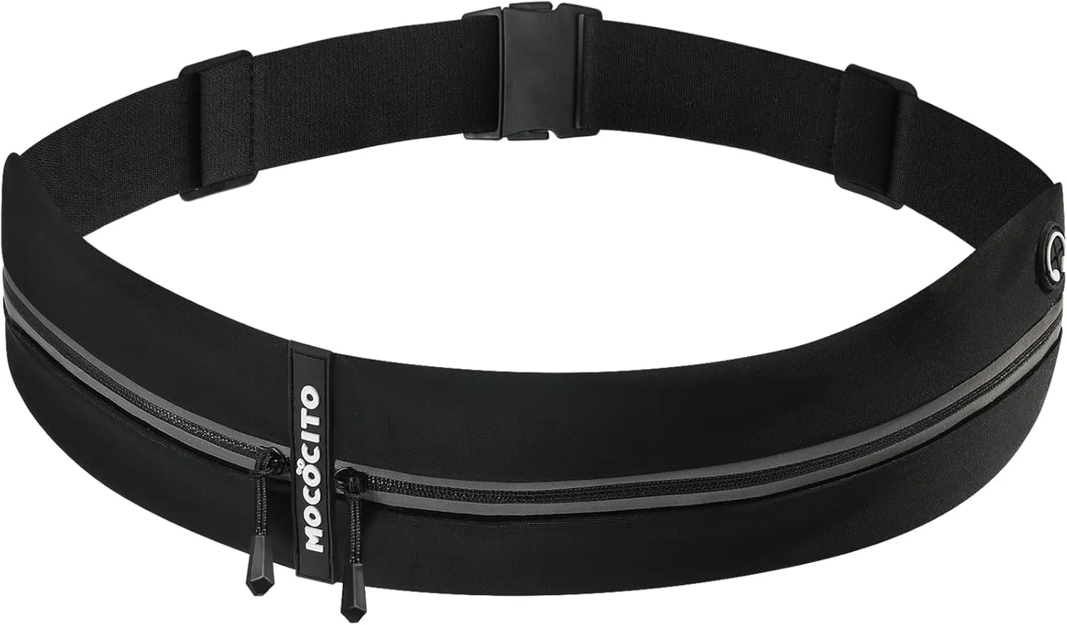 Crossbody Fanny Pack For Men & Women, with 3-Zipper Pockets, Running Waist Pack Bag,with Adjustable Belt for Travel Sports Running