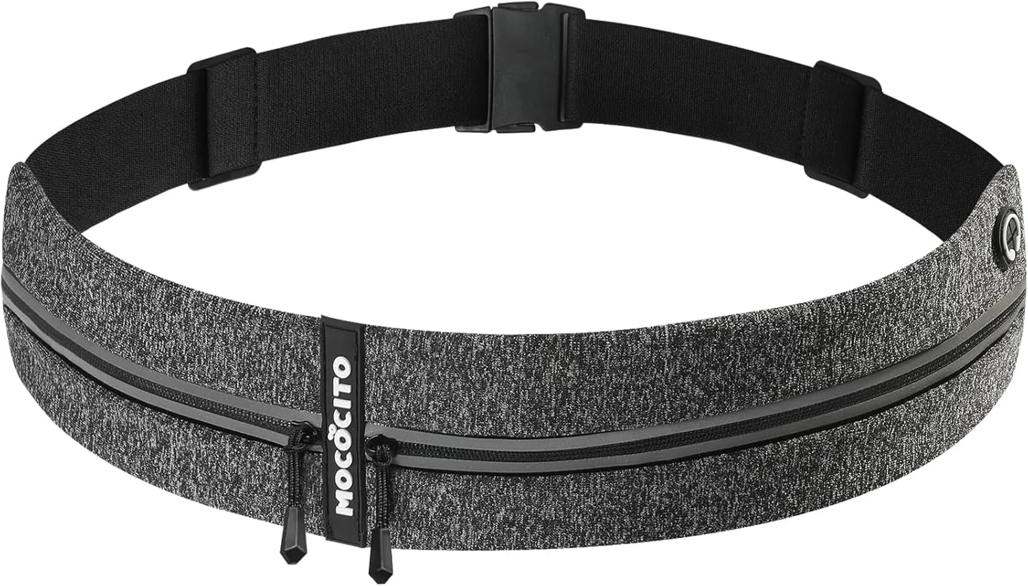 Crossbody Fanny Pack For Men & Women, with 3-Zipper Pockets, Running Waist Pack Bag,with Adjustable Belt for Travel Sports Running