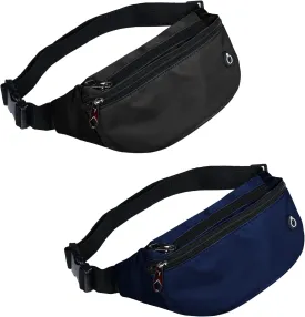 Fanny Pack for Men Women, Waterproof Sports Waist Bag Pack, Belt Bag for Travel Hiking Running