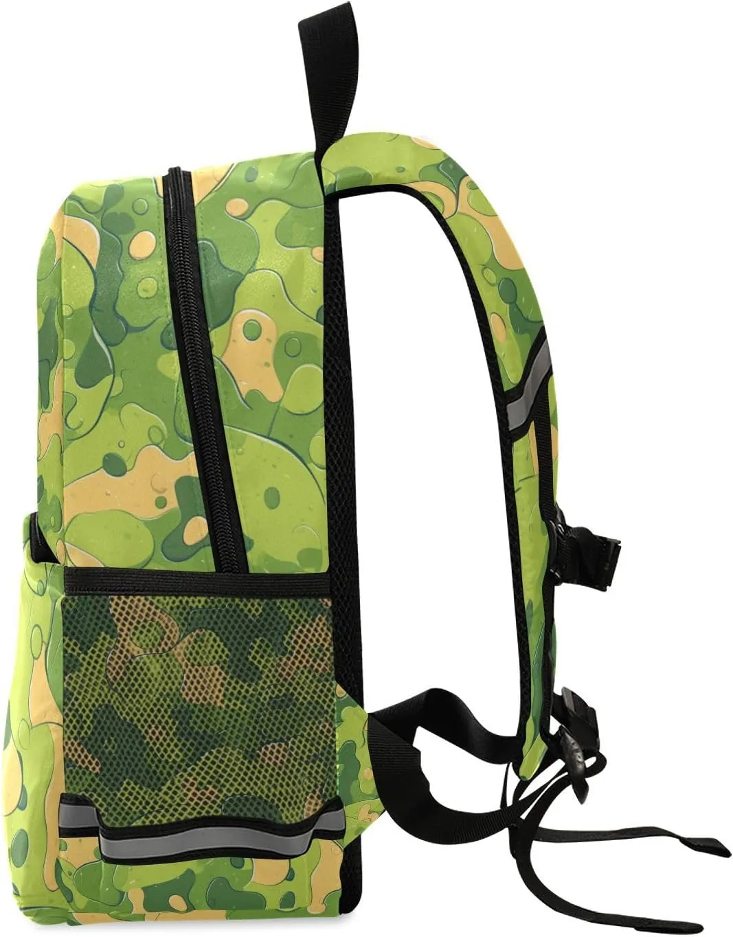 Kids Backpack Mini Water Resistant Bookbags for School Travel Daypack, Military Camouflage Pattern Personalized