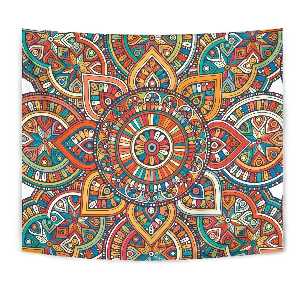 Mandala Colorful Tapestry