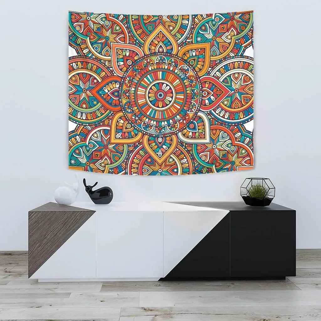 Mandala Colorful Tapestry