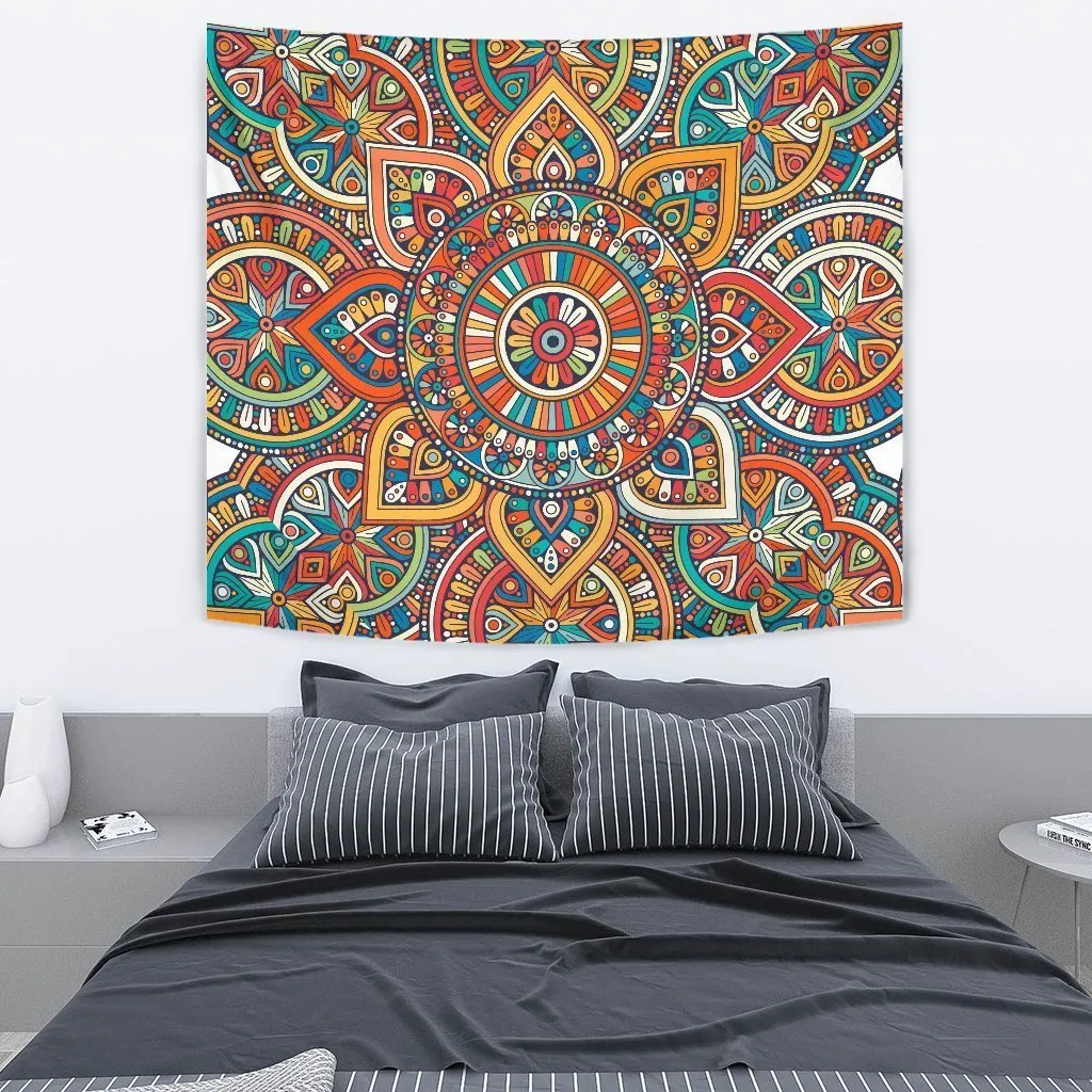 Mandala Colorful Tapestry