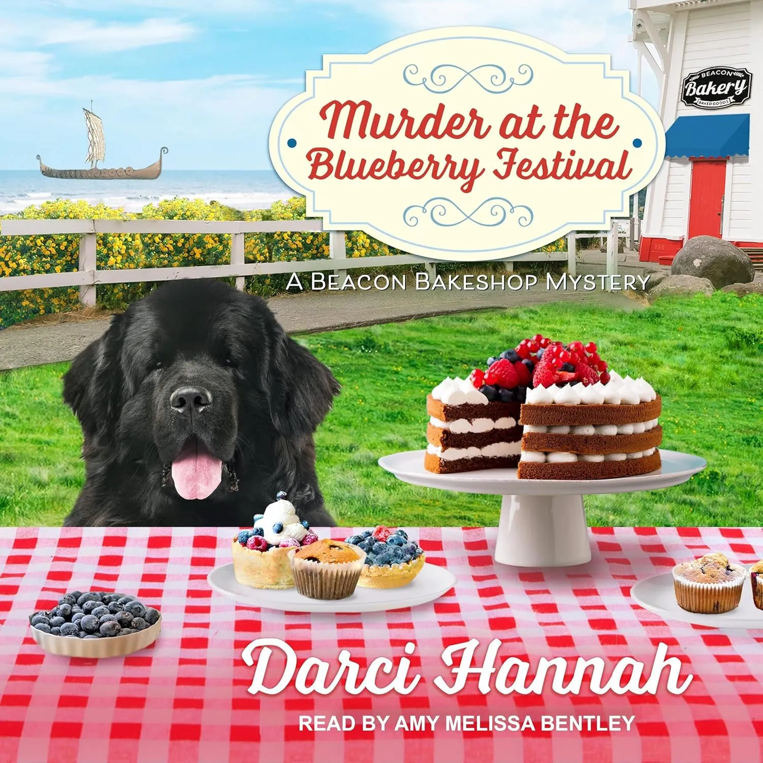 Murder at the Blueberry Festival (The Beacon Bakeshop Mysteries) (Beacon Bakeshop Mysteries, 3) Audio CD – Unabridged, July 26, 2022
