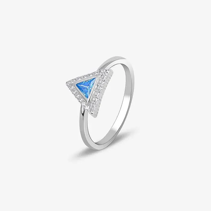 Radiance Triangular Jewellery Set