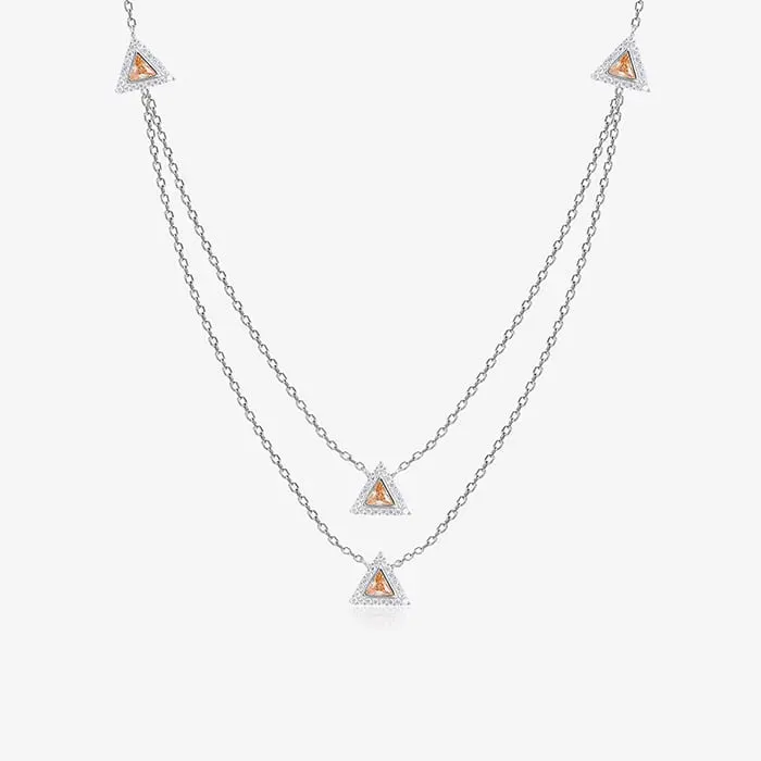 Radiance Triangular Jewellery Set