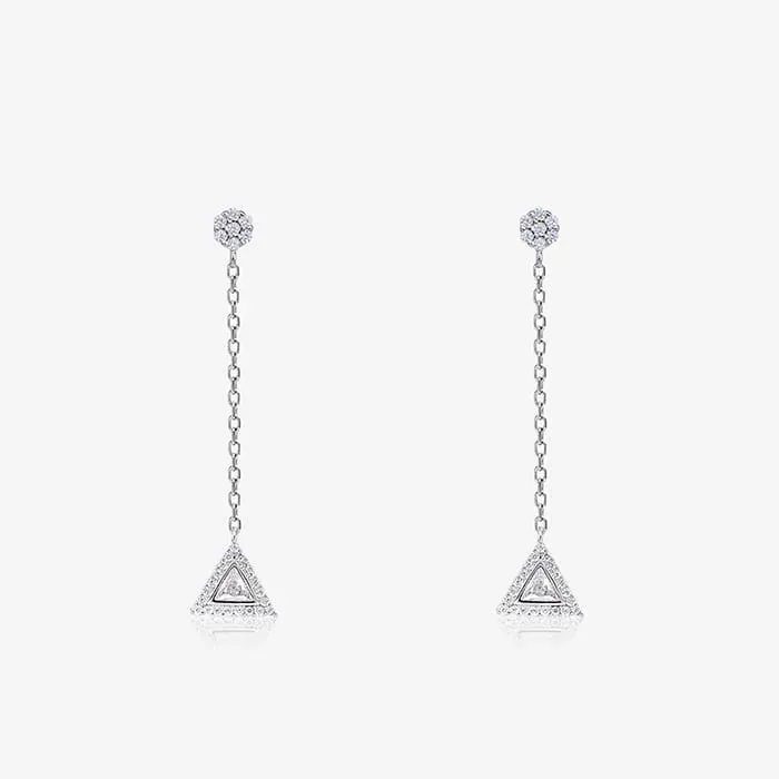 Radiance Triangular Jewellery Set