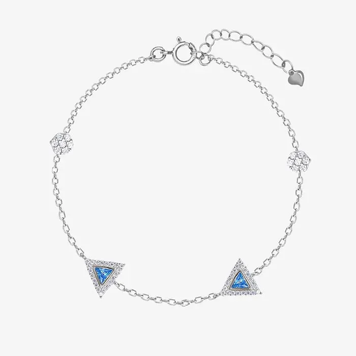Radiance Triangular Jewellery Set