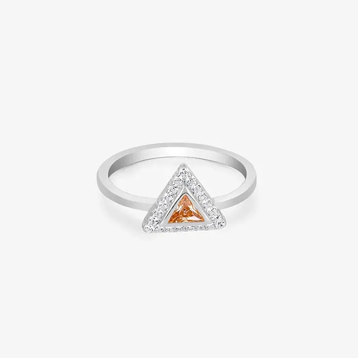Radiance Triangular Jewellery Set