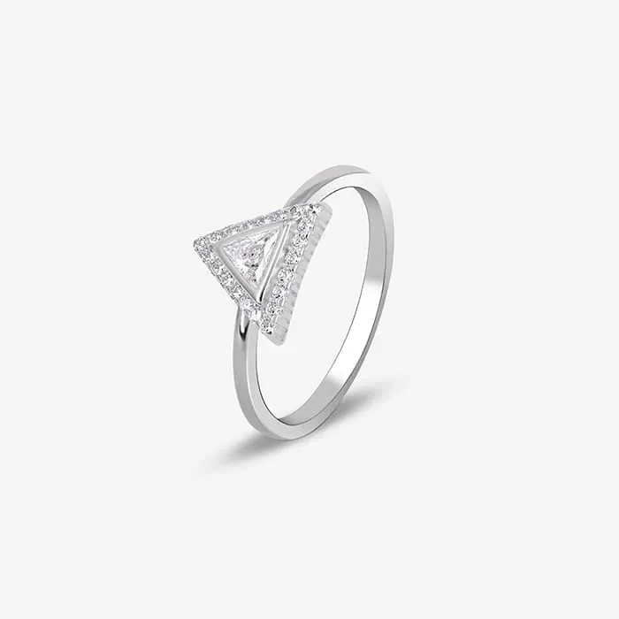 Radiance Triangular Jewellery Set