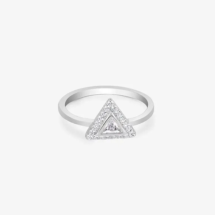 Radiance Triangular Jewellery Set