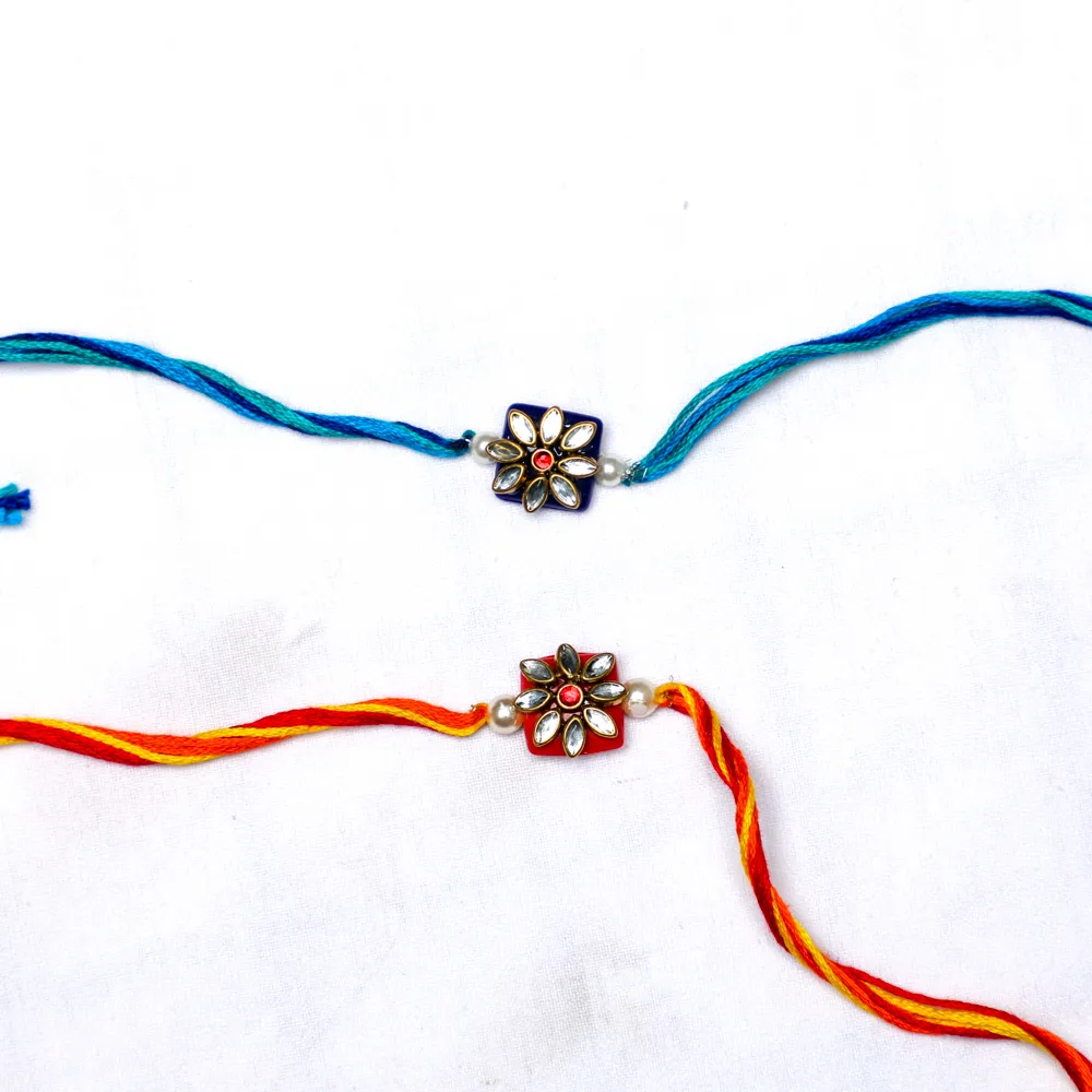 Set of 2 Handmade Rakhi