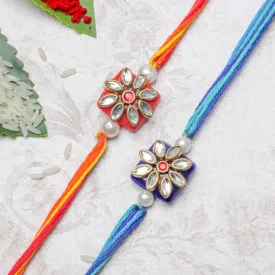 Set of 2 Handmade Rakhi