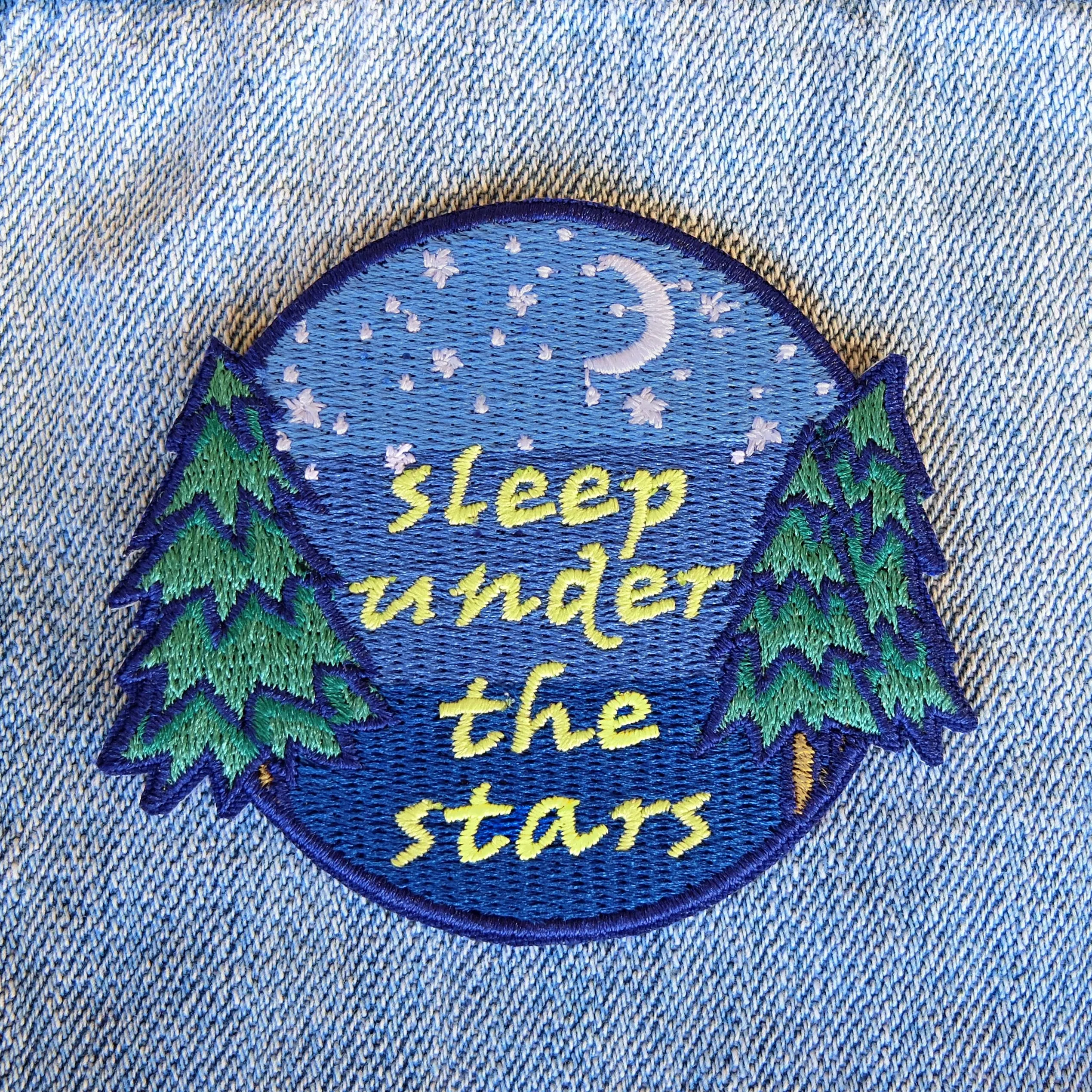 Sleep Under The Stars Iron-On Patch